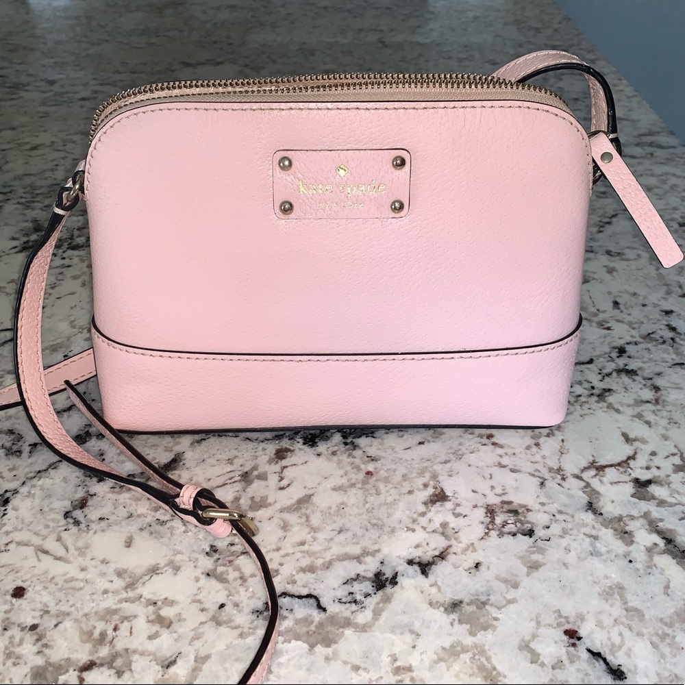 Kate Spade pink crossbody purse